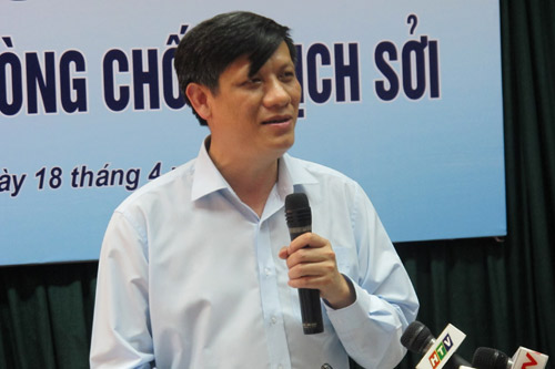 Bộ Y tế thừa nhận đang có dịch sởi - 1