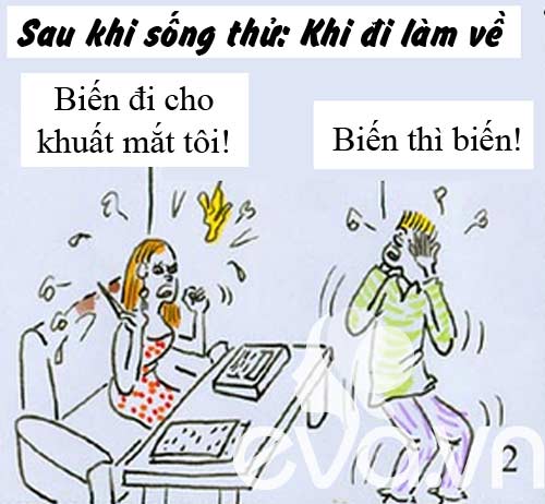 Hình ảnh vui về #039;thảm cảnh#039; sống thử - 6