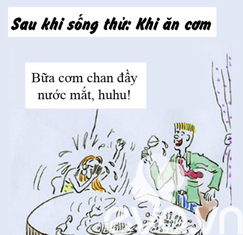 Hình ảnh vui về #039;thảm cảnh#039; sống thử - 10