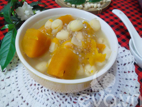 Chè bí đỏ hạt sen thanh mát, giảm mệt mỏi - 7