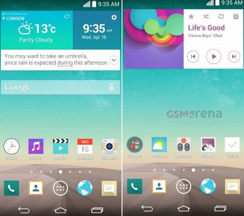 Rò rỉ giao diện phẳng nhiều màu của bom tấn LG G3 - 1