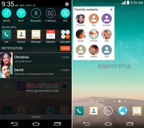 Rò rỉ giao diện phẳng nhiều màu của bom tấn LG G3 - 2