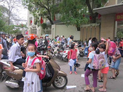 Phấp phỏng gửi con đến trường thời dịch sởi - 1