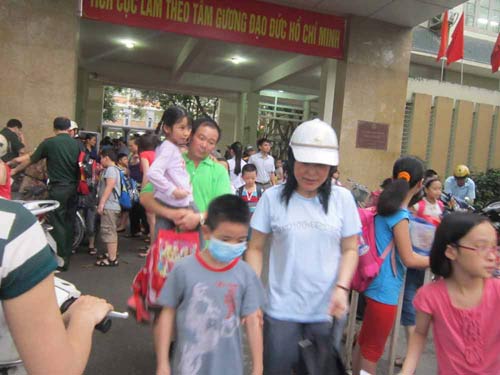 Phấp phỏng gửi con đến trường thời dịch sởi - 2