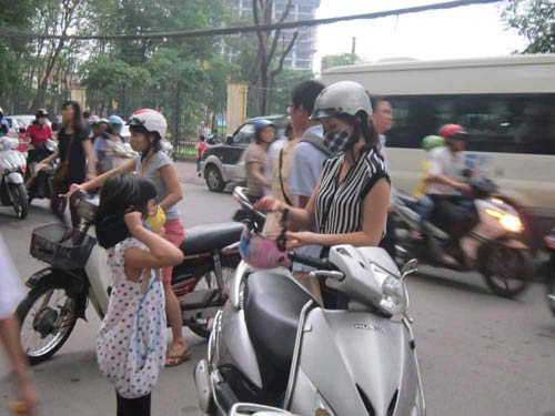 Phấp phỏng gửi con đến trường thời dịch sởi - 3