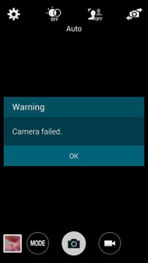 Người dùng Galaxy S5 gặp lỗi camera - 1