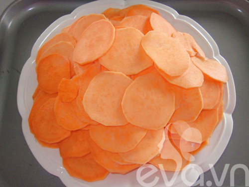 Ngon đã đời bim bim khoai lang tự làm - 6