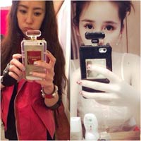 Ốp điện thoại hình lọ nước hoa Chanel gây sốt