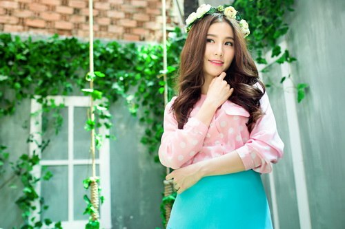 Diễm My 9X ngọt ngào với gam màu pastel - 3