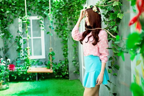 Diễm My 9X ngọt ngào với gam màu pastel - 4