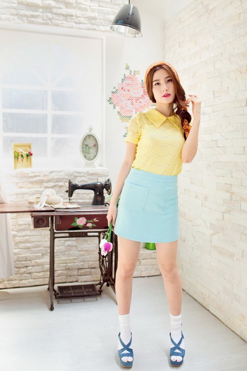 Diễm My 9X ngọt ngào với gam màu pastel - 10