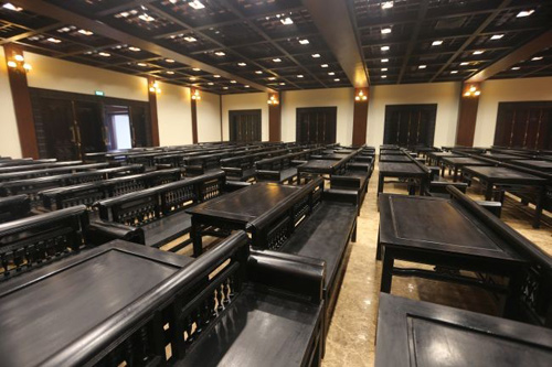 Nhà khách 5 sao toàn gỗ quý ở chùa Bái Đính - 4