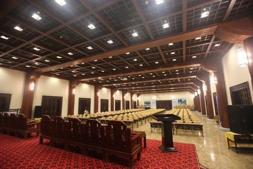 Nhà khách 5 sao toàn gỗ quý ở chùa Bái Đính - 5