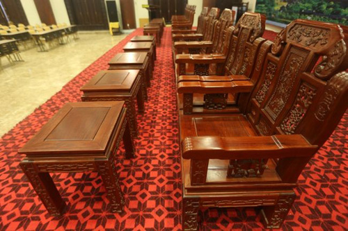 Nhà khách 5 sao toàn gỗ quý ở chùa Bái Đính - 8