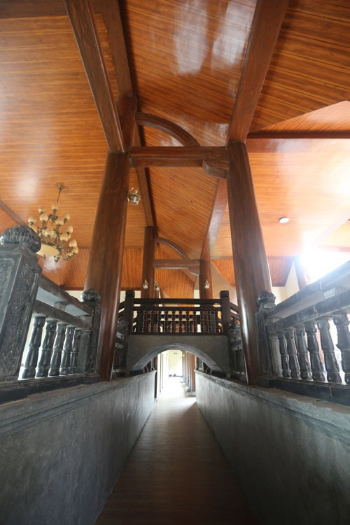 Nhà khách 5 sao toàn gỗ quý ở chùa Bái Đính - 9