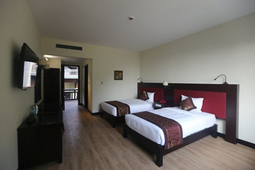 Nhà khách 5 sao toàn gỗ quý ở chùa Bái Đính - 10