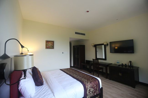 Nhà khách 5 sao toàn gỗ quý ở chùa Bái Đính - 11