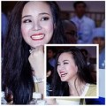 Làng sao - Vy Oanh cười rạng rỡ kêu gọi mọi người ăn chay