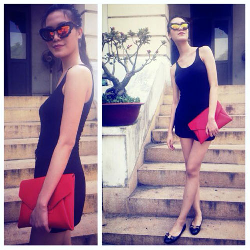 Thùy Dung biến đồ dạo phố thành dự tiệc tài tình - 12