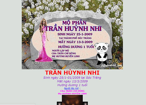 Những tâm sự đắng lòng ở nghĩa địa online - 2