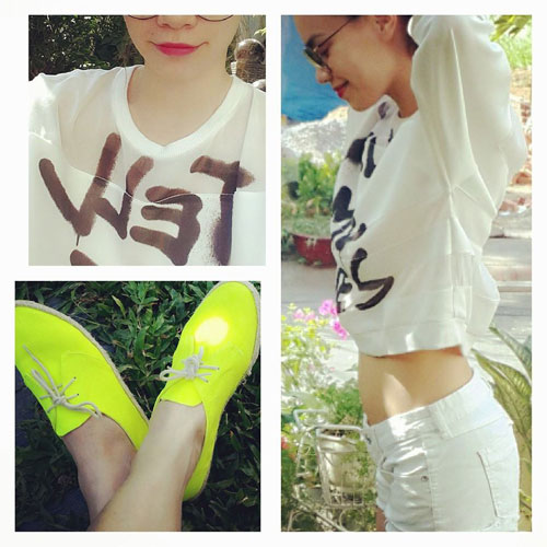 Phương Trinh tiếp tục bắt chước style  Hà Hồ - 2