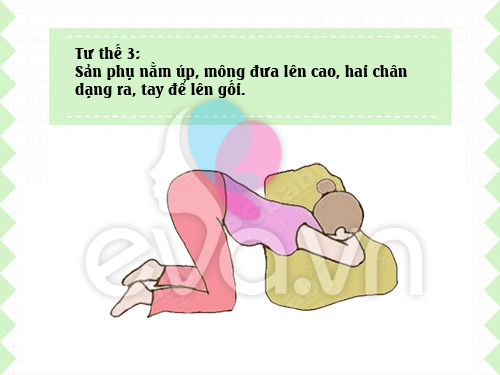 Tư thế chồng giúp vợ dễ đẻ - 4