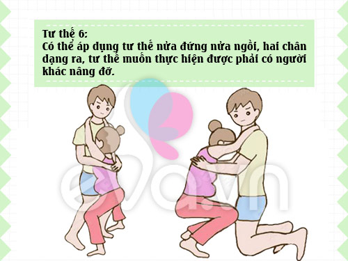 Tư thế chồng giúp vợ dễ đẻ - 7