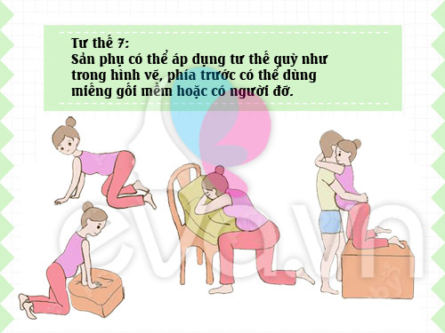 Tư thế chồng giúp vợ dễ đẻ - 8