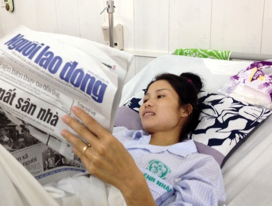 Cô dâu đám cưới trong bệnh viện đã xuất viện - 3