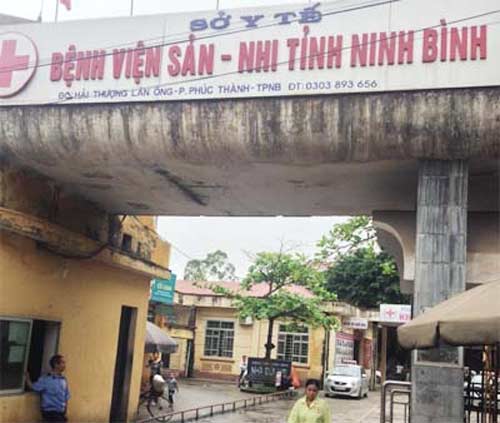 Bố bé sơ sinh chết ở BV Sản - Nhi Ninh Bình bị đánh - 1