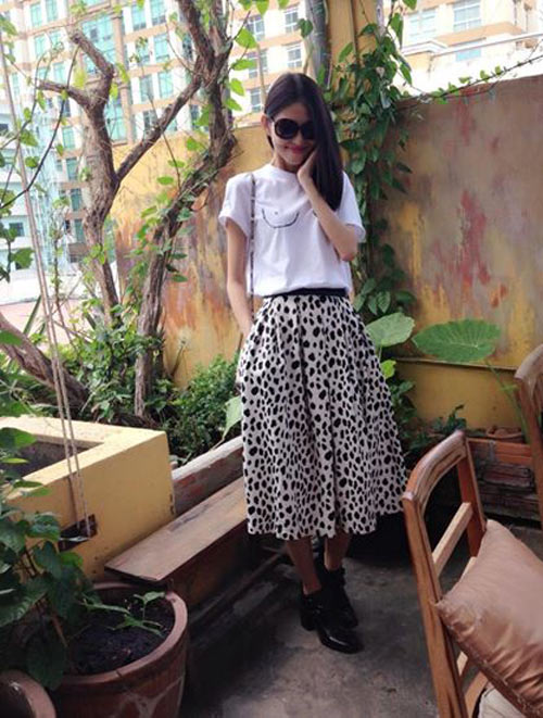 Style nhí nhảnh của quot;Kate Moss phiên bản Việtquot; - 1