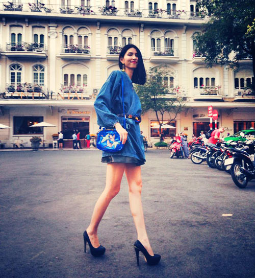 Style nhí nhảnh của quot;Kate Moss phiên bản Việtquot; - 7