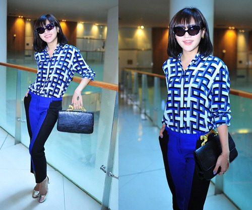 Văn Mai Hương cực quot;chấtquot; đến chúc mừng đàn anh - 2