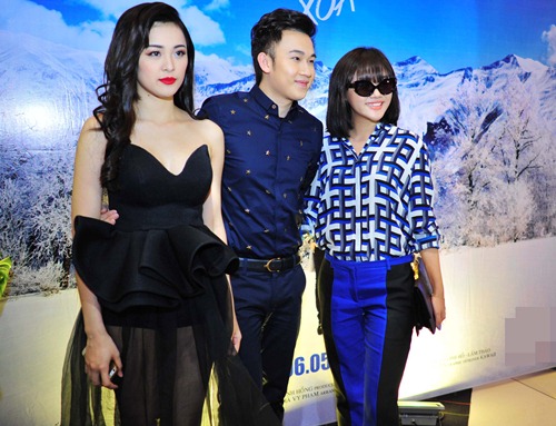 Văn Mai Hương cực quot;chấtquot; đến chúc mừng đàn anh - 3