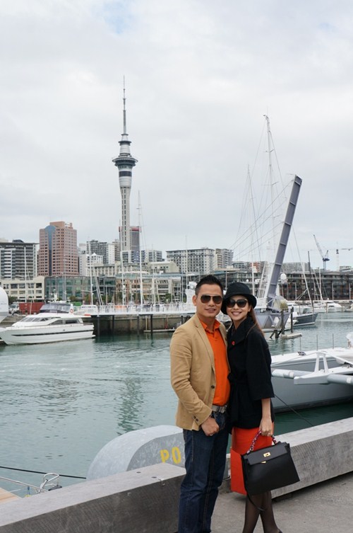 Ông xã Jennifer Phạm tháp tùng vợ tại New Zealand - 5