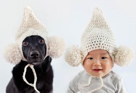 quot;Tan chảyquot; với bộ ảnh cậu bé và cún cưng - 2