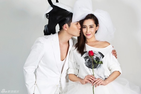 Thêm loạt ảnh cưới nhí nhố của Nghiêm Khoan - 1