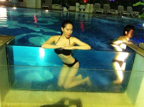 Chung Thục Quyên gợi cảm bên bạn trai - 3