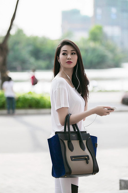 Khánh My thích thú đi xem vịt cùng quot;trai lạquot; - 9