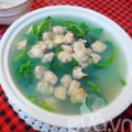 Bếp Eva - Chiều nấu canh ngao mồng tơi cho mát