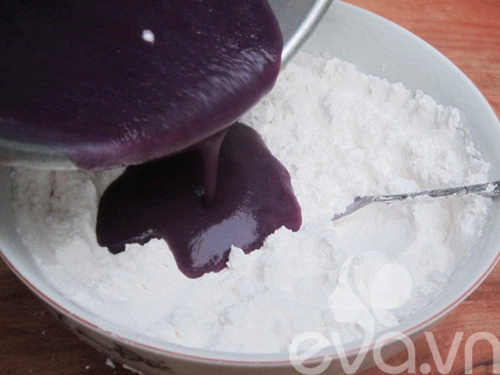 Chè bột lọc khoai lang tím mát lạnh - 4