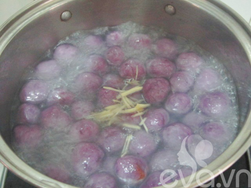 Chè bột lọc khoai lang tím mát lạnh - 7