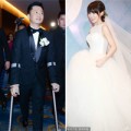 Làng sao - Sao Thiếu Lâm Tự chống nạng trong ngày cưới