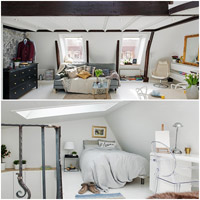 Căn hộ 34m2 có gác xép đẹp phát ghen! - 9