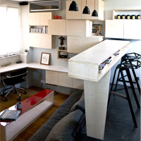 Căn hộ 34m2 có gác xép đẹp phát ghen! - 12