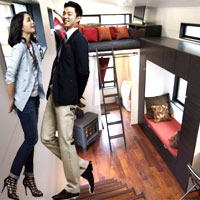 Căn hộ 34m2 có gác xép đẹp phát ghen! - 13