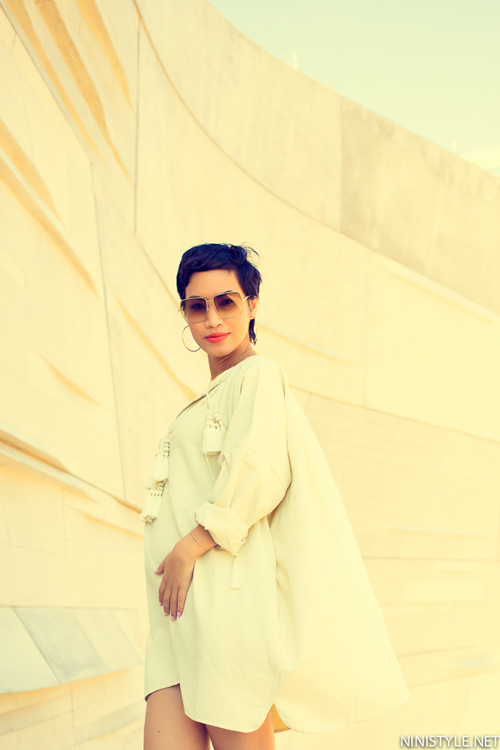 Thời trang bầu nổi loạn của tín đồ gốc Việt - 4