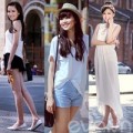 Thời trang - Thời trang đường phố giản dị của HH Diễm Hương