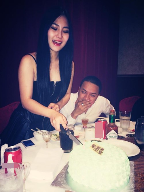 HươngTràm sexy đón sinh nhật bên Cao Thái Sơn - 4