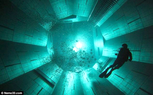 Nemo 33 - Bể bơi sâu nhất thế giới - 1